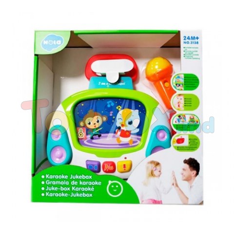 Hola Toys 3138 Музыкальная игрушка Караоке