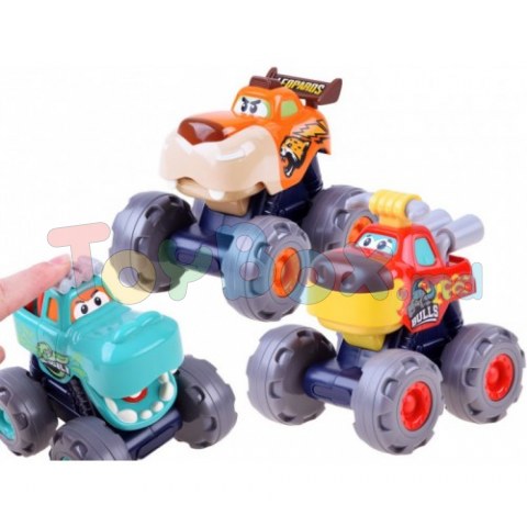 Hola Toys 3151 Set de mașini inerțiale Monster Trucks