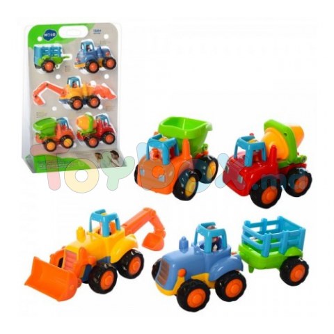 Hola Toys 326 Set de mașini, 4 buc