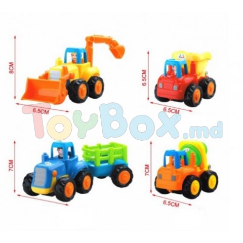 Hola Toys 326 Набор машинок, 4 шт