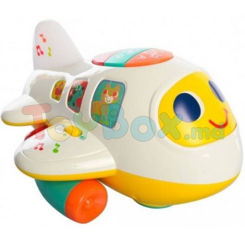 Hola Toys 6103 Jucărie muzicală Avionul