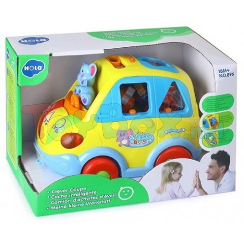 Hola Toys 896 Музыкальная игрушка Веселый Автошка