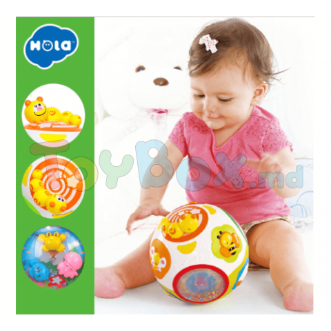 Hola Toys 938 Интерактивная игрушка Счастливый мяч