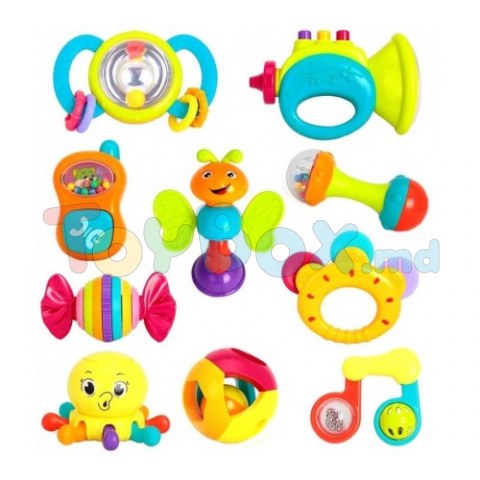 Hola Toys 939 Set de zornaitoare, 10buc