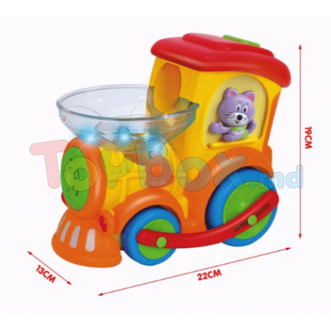 Hola Toys 958 Jucărie muzicală Trenul Tu-Tu