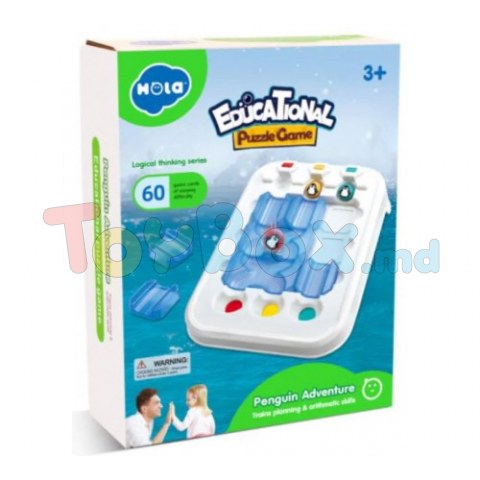 Hola Toys E7978 Joc de masă Aventurile pinguinului