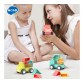 Hola Toys E7980 Jucării puzzle Camioane