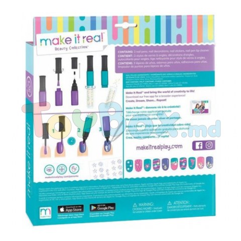 Make it Real 2324 Set pentru nail-art Sirena