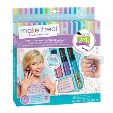 Make it Real 2324 Set pentru nail-art Sirena