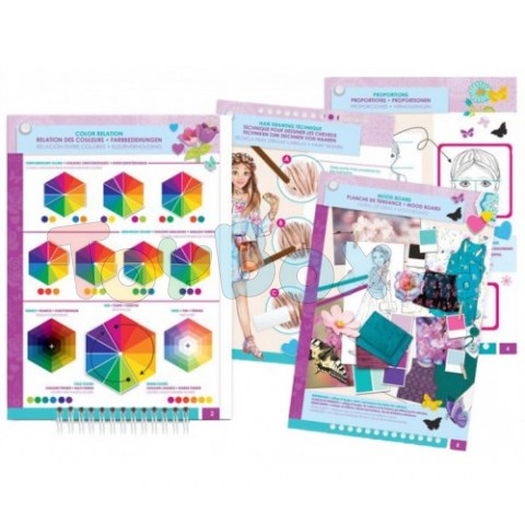 Make it Real 3202 Album cu șabloane Flower Fantasy