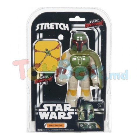 Star Wars S07693 Figurină stretch Bob Fett, 15 cm