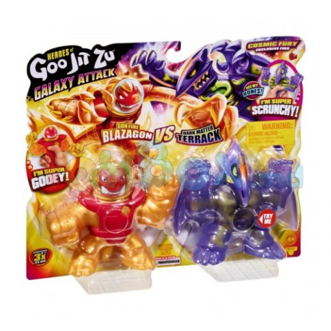 Goo Jit Zu 41169G Мягкая игрушка Battle Pack Twin Pack
