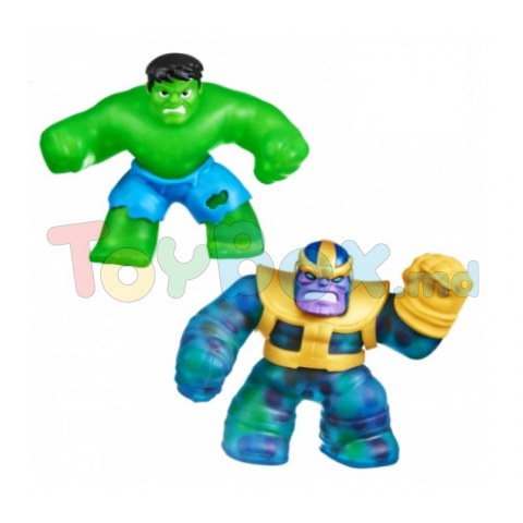 Goo Jit Zu 41298G Set de joc Thanos vs. Hulk