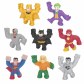 Goo Jit Zu 41334G Set de joc cu minifigurine extensibile, 8 buc