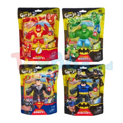 Goo Jit Zu 41382G Figurină Stretch DC Single Pack W4 (in asortiment)