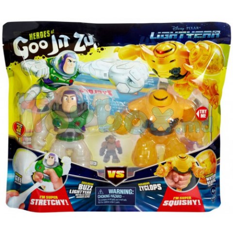 Goo Jit Zu 41420G Setul de joc Buzz Lightyear vs. Cyclops