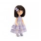 Orange Toys SS04-04 Păpuşă Leela într-o rochie violetă, 32 cm