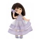 Orange Toys SS04-04 Păpuşă Leela într-o rochie violetă, 32 cm