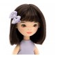 Orange Toys SS04-04 Păpuşă Leela într-o rochie violetă, 32 cm