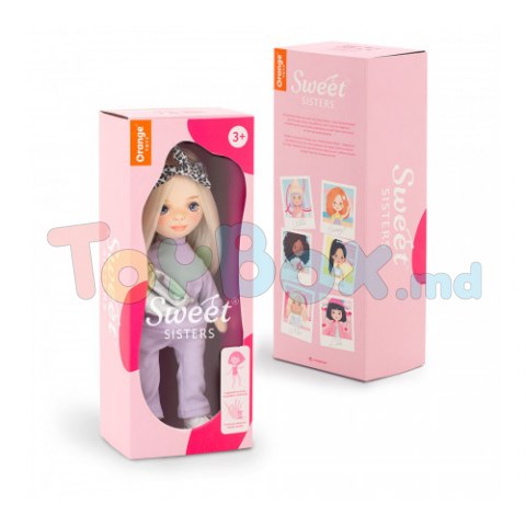 Orange Toys SS01-25 Кукла Миа в фиолетовом костюме, 32 см