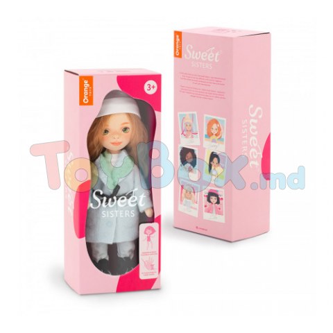 Orange Toys SS02-08 Papusa Sunny in haina de menta, 32cm