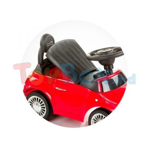 Chipolino Толокар Fiat 500 ROCFT0182RE красный