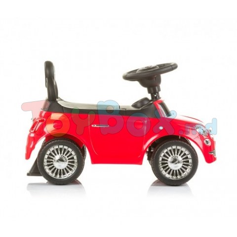 Chipolino Толокар Fiat 500 ROCFT0182RE красный