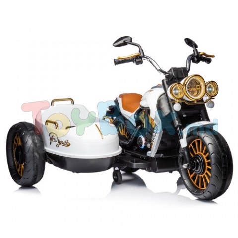 Chipolino Motocicleta electrica DUO TRON ELMDT02301WH white