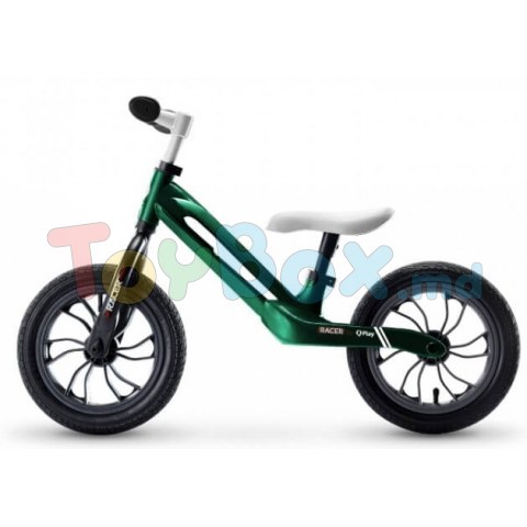 Bicicleta fără pedale Qplay Racer Green