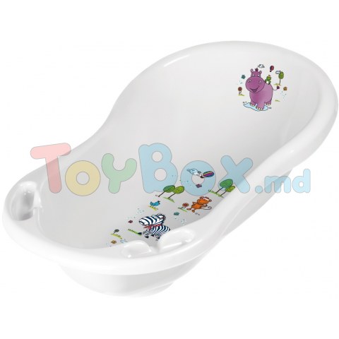 Ванночка Keeeper Hippo White (18436100) 84cm