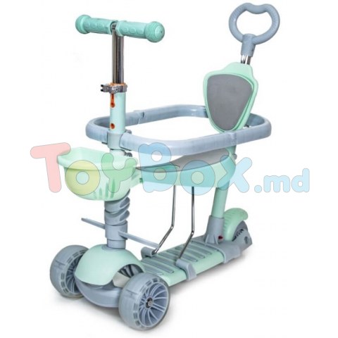 Trotinetă 4Play Multi 5in1 Mint