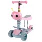 Trotinetă 4Play Snail Pink
