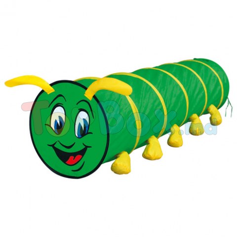 Bino 82805 Tunel de joaca, Omida Vesela, verde, 180 cm