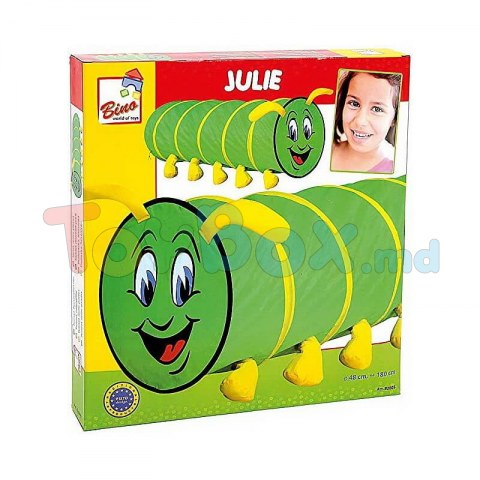 Bino 82805 Tunel de joaca, Omida Vesela, verde, 180 cm