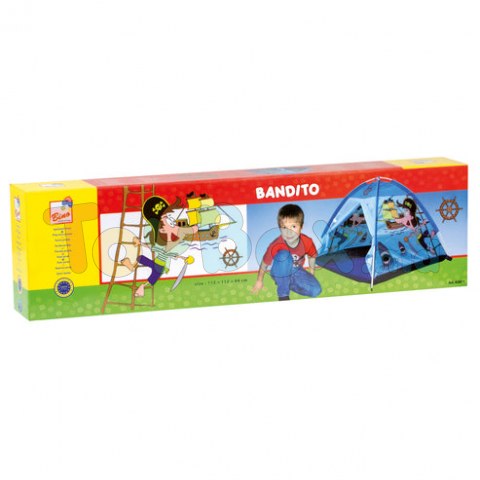 Bino 82811 Cort Pirat, albastru, 112x112x94 cm