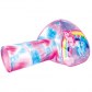 Bino 82823 Cort cu tunel, Unicorn, 80x160x95 cm