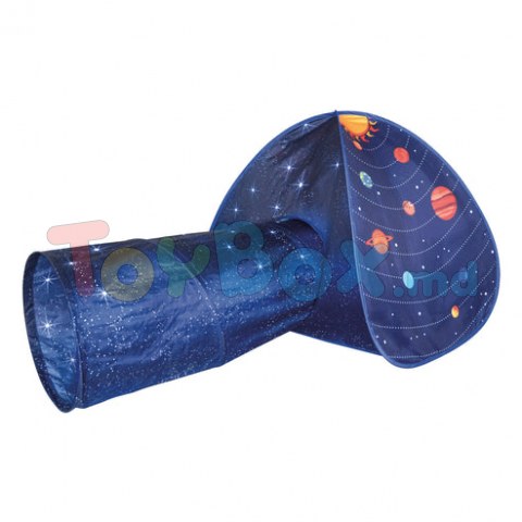 Bino 82824 Cort cu tunel, Cosmonaut, 80x160x95 cm