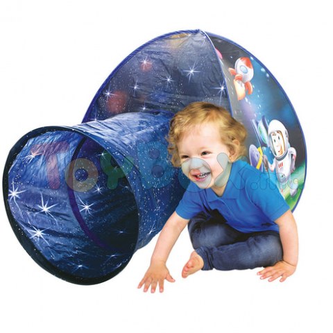 Bino 82824 Cort cu tunel, Cosmonaut, 80x160x95 cm