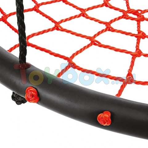 Bino 82726 Scranciob rotund cu plasa negru/rosu