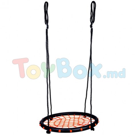 Bino 82726 Scranciob rotund cu plasa negru/rosu