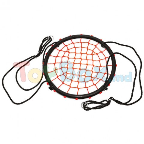 Bino 82726 Scranciob rotund cu plasa negru/rosu