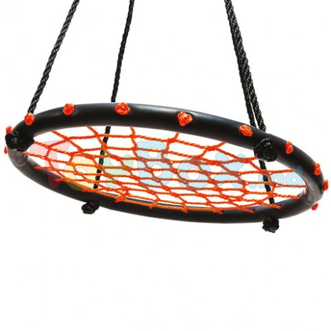 Bino 82726 Scranciob rotund cu plasa negru/rosu