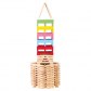 Bino 70351 Set de construit din lemn, Oras, 150 piese