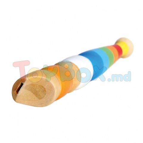 Bino 86581 Красочная деревянная флейта