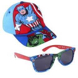 Cerda 2200009796 Комплект из шапки и солнцезащитных очков с защитой от ультрафиолета Hulk