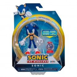 Sonic the Hedgehog 41678I-GEN Figirina cu articulatie si un accesoriu, 10cm