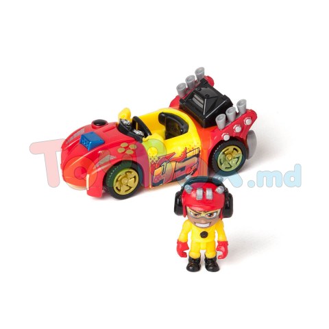 SuperThings PTR1D208UA01 Set surpriza masina-constructor T-Racers – Mixeaza diverse modele (in asortiment)