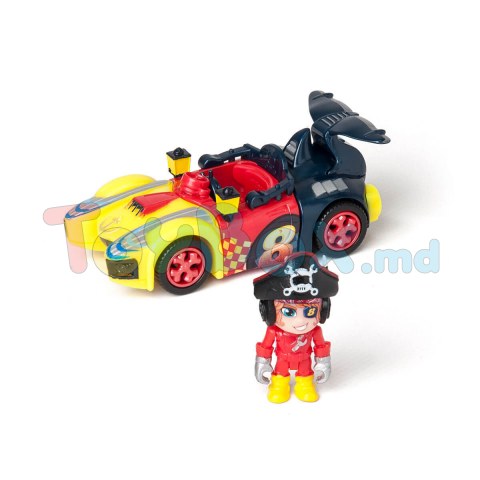 SuperThings PTR1D208UA01 Set surpriza masina-constructor T-Racers – Mixeaza diverse modele (in asortiment)