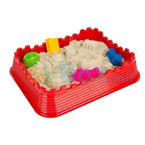Crafy Fun Dough S00002787 Set nisip kinetic Castel 10 el. 1000gr.