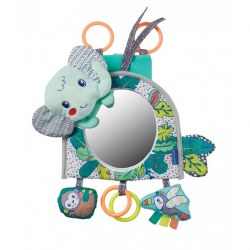 Infantino 315068 Игрушка-подвесное зеркало Слон